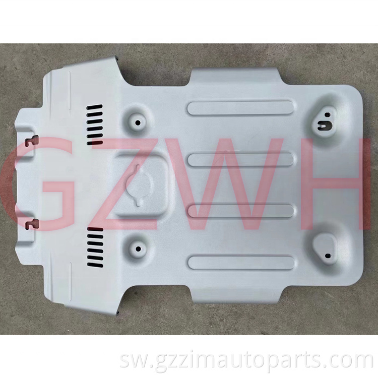 Stainless Steel T R D Skid Plate Pickup Truck Engine Guard Protector Cover Undershield Bumper Skid Plate For Tundra 20222